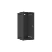 Szafa instalacyjna rack wisząca - 10" 12U 280x310mm - czarna - Lanberg WF10-2312-10B