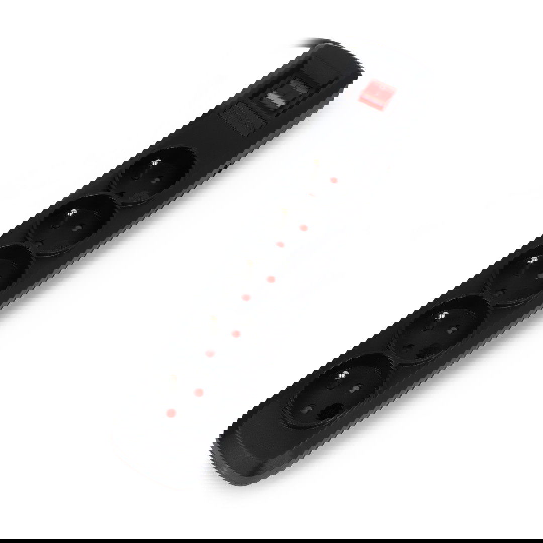 Power strip with security Arcon R5 black - 5 sockets