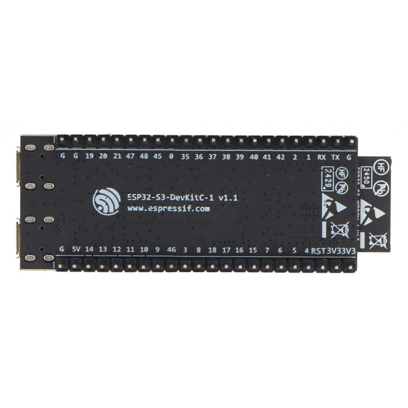 ARCELI 2x ESP32-S3-DevKitC-1 – Scheda Di Sviluppo Con WiFi E Bluetooth 5.0, Compatibile Con Arduino E MicroPython