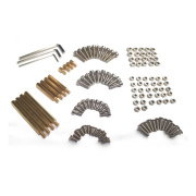 Set of M3/M4 bolts, nuts and spacers - 120pcs.