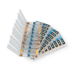 Resistor set 1/4W 1% - 820pcs.