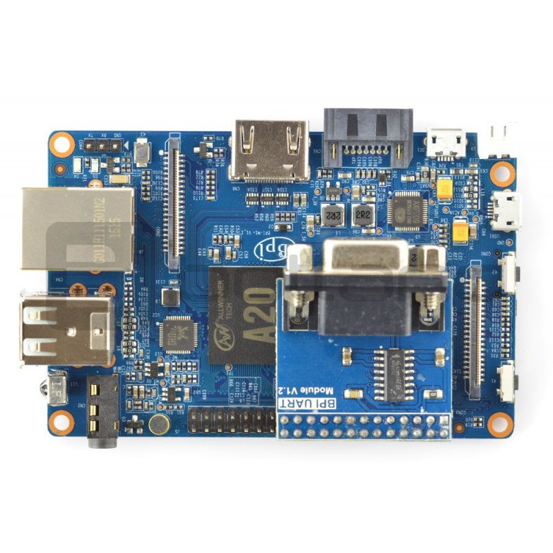 Converter RS232 - UART with DB9 connector to Banana Pi