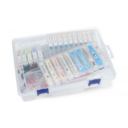 Set of electronic components + breadboard 830 - E23 - 830 elements