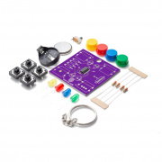 Reaction game - educational kit for learning soldering - Attiny404 - Soldered 333139