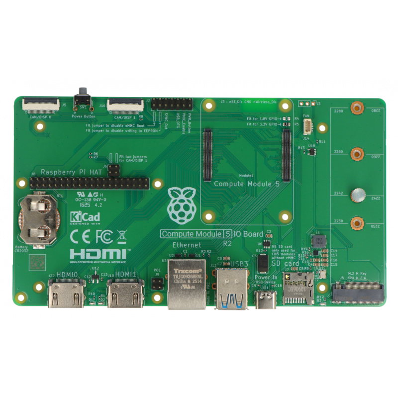 Raspberry Pi Compute Module 5 IO Board