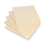 Poplar plywood - 5mm - 110x120mm - 5pcs.