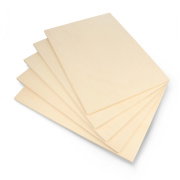 Poplar plywood - 6mm - 210x297mm - 5pcs.