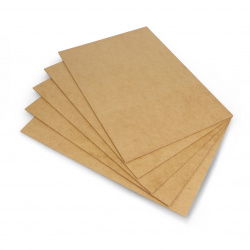 Raw HDF board - 2mm -...