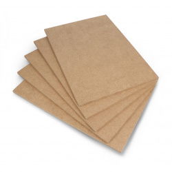 Raw HDF board - 6mm -...
