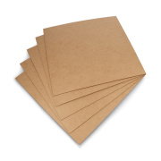Cardboard sheet - 1mm - 300x300mm - 5pcs.