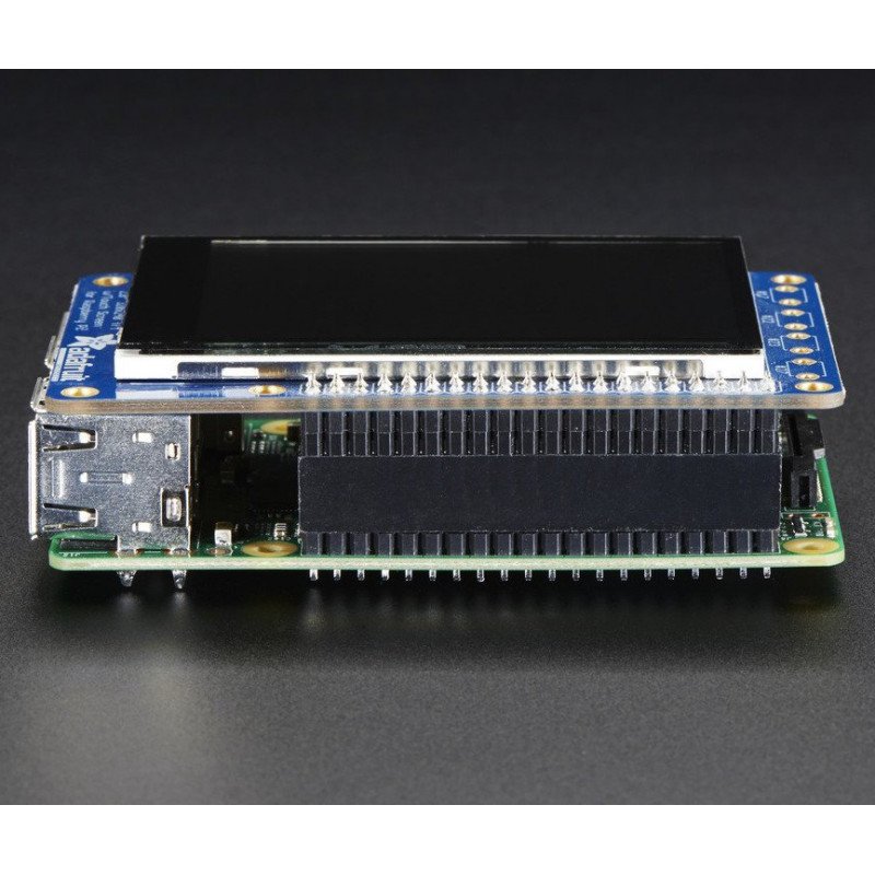 PiTFT in addition, minikit Plus - display multi-touch capacitive 2.8" 320x240 Raspberry Pi A+/B+/2