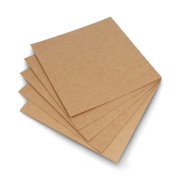 Cardboard sheet - 0,5mm - 200x200mm - 5 pcs.