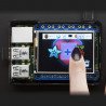 Hat PiTFT Mini Kit - resistive touchscreen display 2.4" 320x240 for Raspberry Pi A+/B+/2 - zdjęcie 2