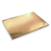 PMMA Acrylic Sheet - 3mm - 400x600mm - Gold Mirror - 1pc.