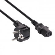 IEC C13 power cord - 5m - Akyga AK-PC-05S