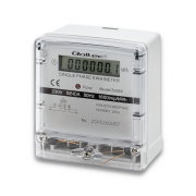 Single-phase 230V energy consumption meter for DIN rail mounting - Qoltec 50888