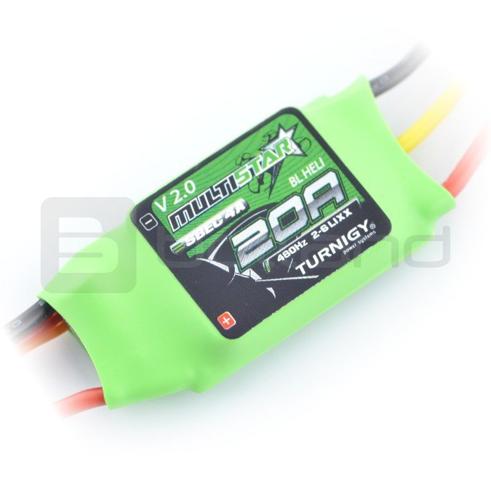Turnigy Multistar BLHeli brushless motor controller LBEC 20A 2-6S