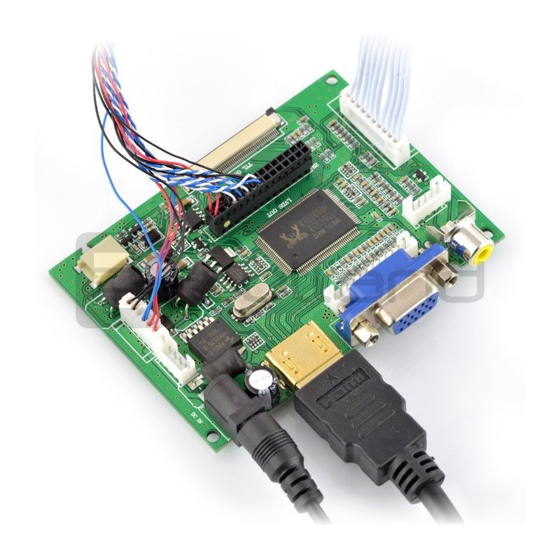 IPS 7" 1280x800 screen with power supply for Raspberry Pi