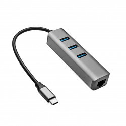 USB C hub - 3x USB A and...