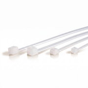 Cable tie, 2,5x100mm - white - 100pcs.