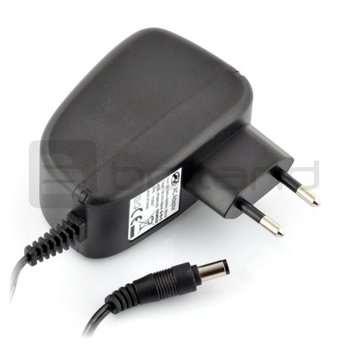 Switch mode power supply 12V / 1.5A - 5.5 / 2.5 mm DC plug