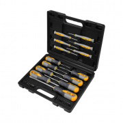 CrV 6150 Screwdriver and Bit Set with Precision Screwdrivers - Yato 60785 - 32pcs.
