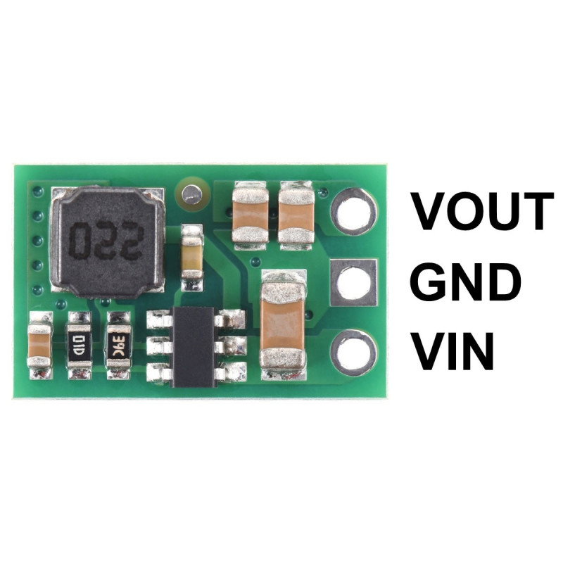 Step-Down Voltage Regulator D24V7F5 - 5V 0,6A - Pololu 5593