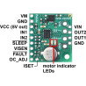 MPQ6612A - single-channel motor controller 40V/4A - Pololu 5285