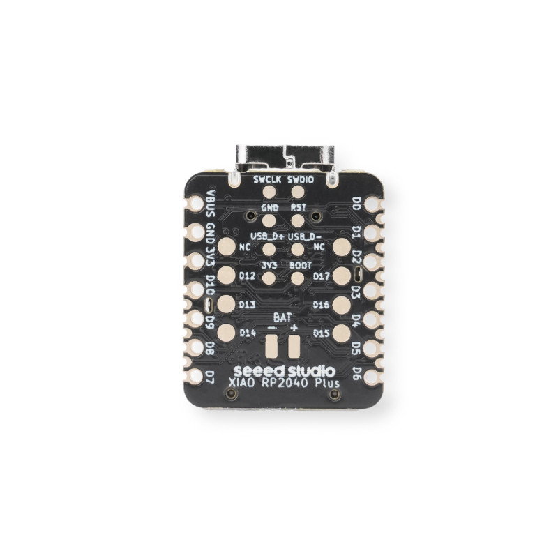 Seeed Xiao RP2040 Plus - 26 GPIO/Li-ion charging - Arduino/MicroPython - Seeedstudio 100059977