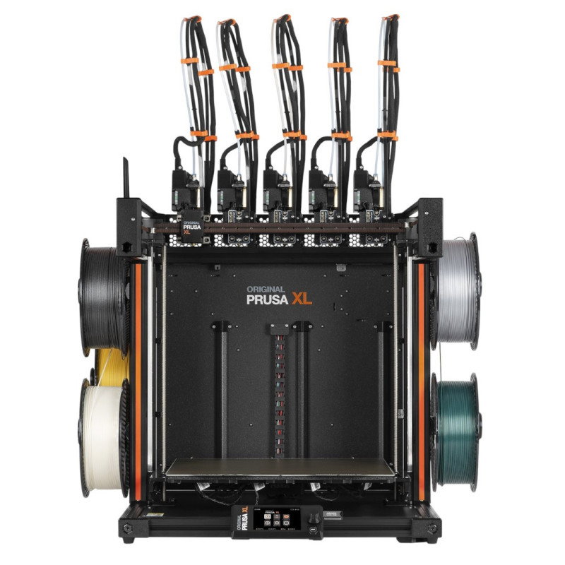 3D printer - Original Prusa XL - 5 heads - assembled - Critical Infrastructure Edition - with encrypted 30 GB USB drive