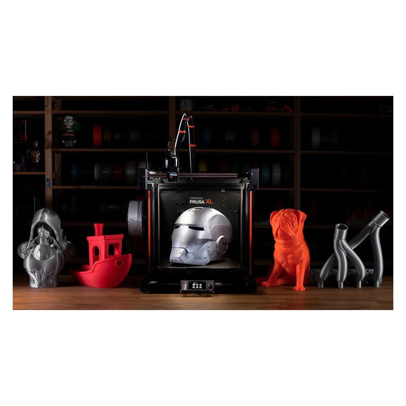 3D printer - Original Prusa XL - 2 heads - assembled - Critical Infrastructure Edition - with encrypted 30 GB USB drive