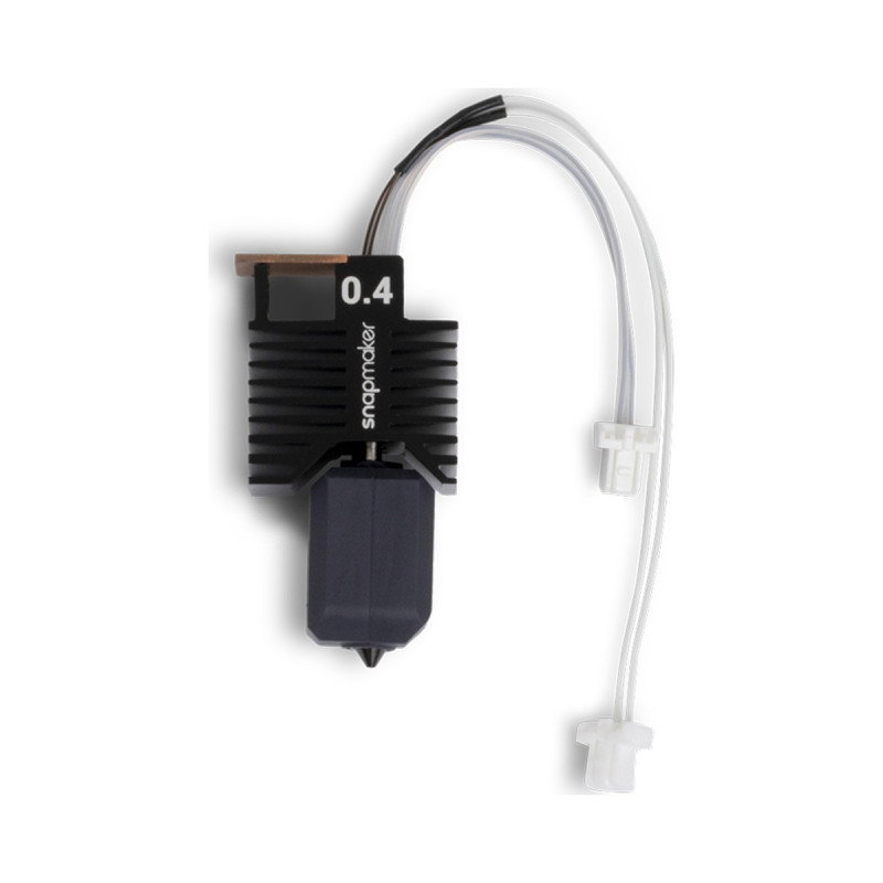 Hotend with stainless steel nozzle for the Snapmaker U1 3D printer - 0.4mm