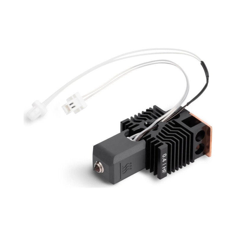 High Flow Hotend Phaetus Liber with hardened steel nozzle for the Snapmaker U1 3D printer - 0.4mm - 4pcs.