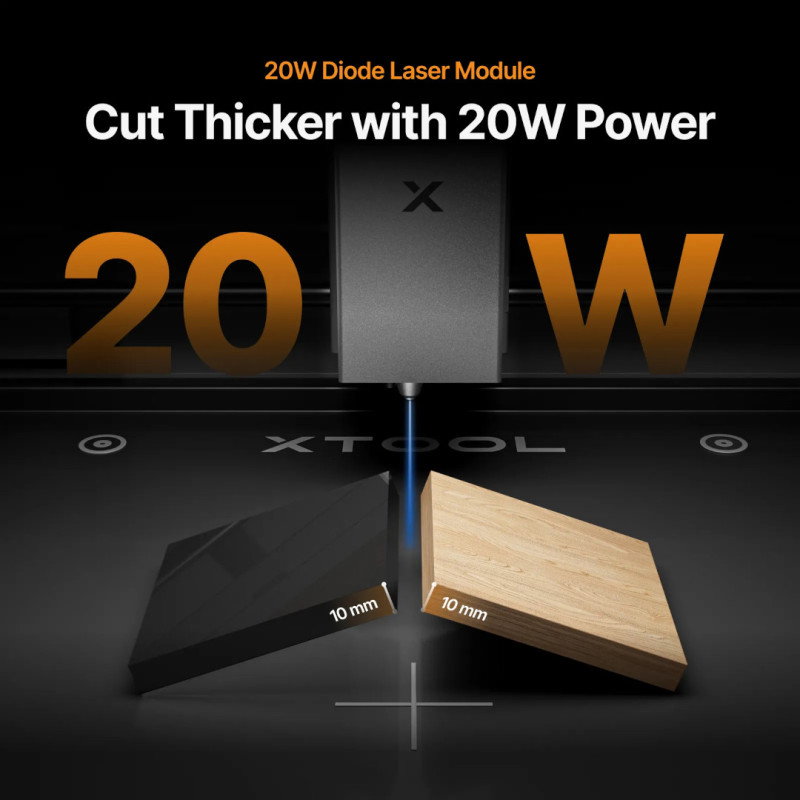 20W diode laser module for xTool M2