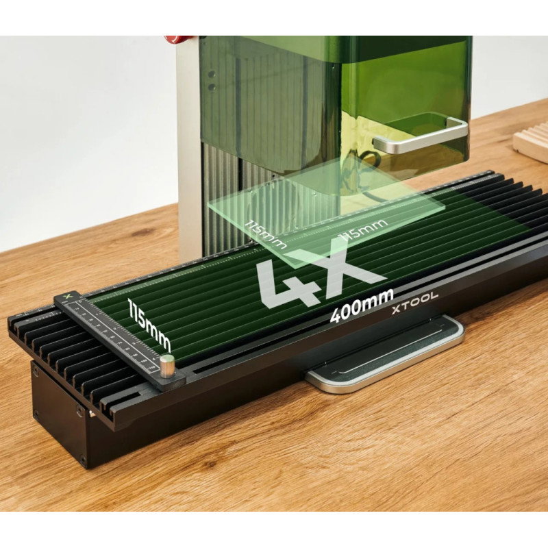 xTool Slide Extension - working area extension for xTool F1, F1 Lite and F2