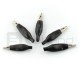 Black crocodile connector - 5 pcs. Black crocodile connector - 5 pcs.