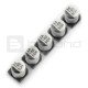 Electrolytic capacitor 1uF/50V SMD - 5 pcs. Electrolytic capacitor 1uF/50V SMD - 5 pcs.