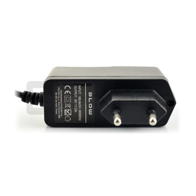 5V / 2A tablet charger - DC 2.5 / 0.7 mm plug