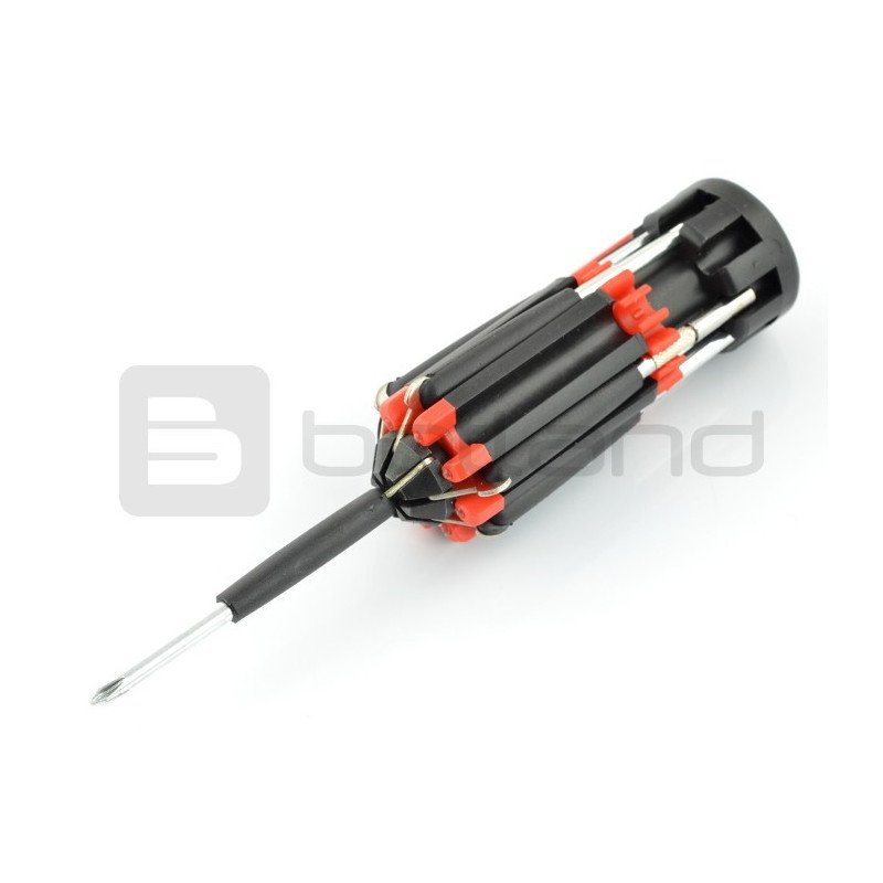 Multi screwdriver 8in1 + LED torch