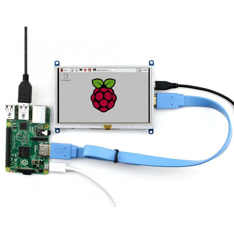 5" TFT touch screen 800x480 for Raspberry Pi