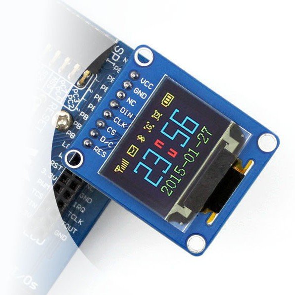 OLED graphic colour display 0.95" 96x64px - SPI