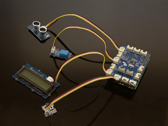 Grove - Pi+ StarterKit for Raspberry Pi 3B+/3B/2B* Botland - Robotic Shop