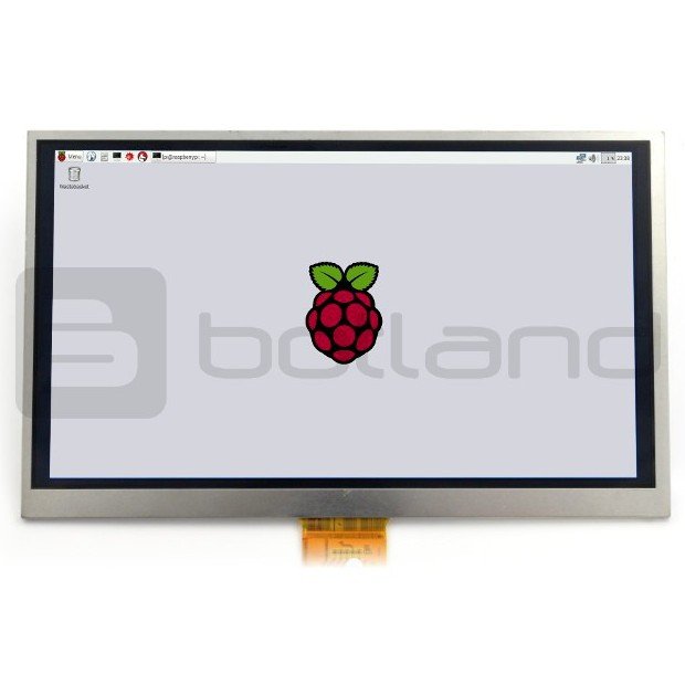 10'' 1024x600 IPS screen with power supply for Raspberry Pi