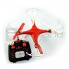 Quadrocopter drone OverMax X-Bee drone 3.1 2.4GHz with 2MPx camera red - 34cm - zdjęcie 2