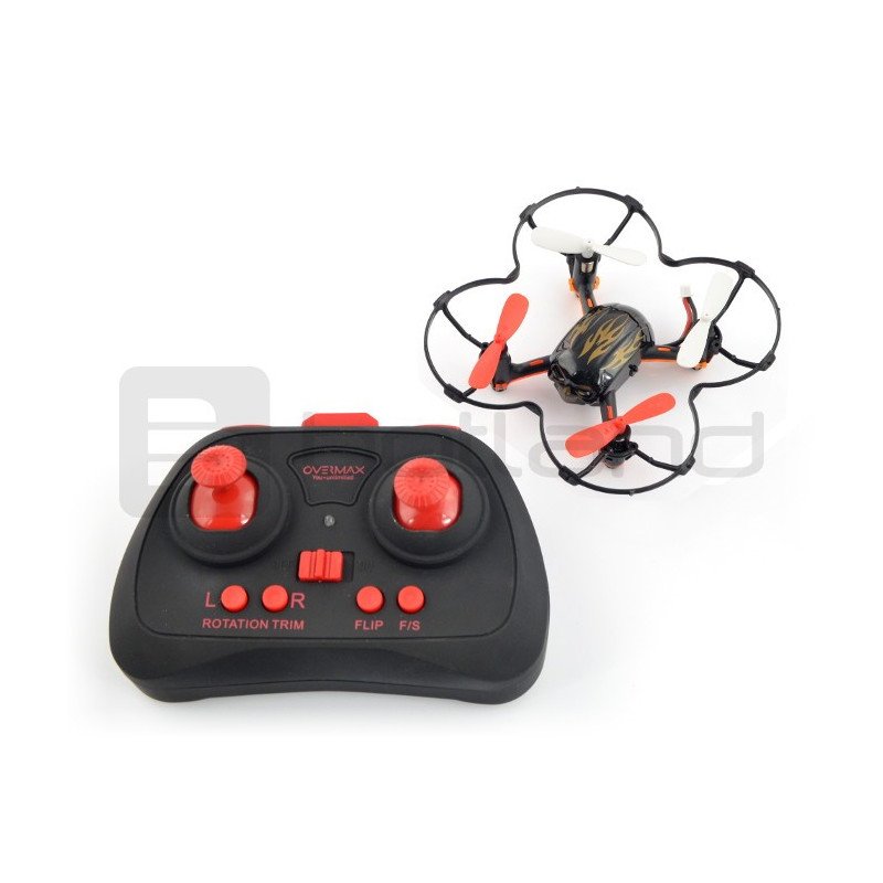 Quadrocopter Drone OverMax X-Bee drone 1.0 2.4GHz - 10cm