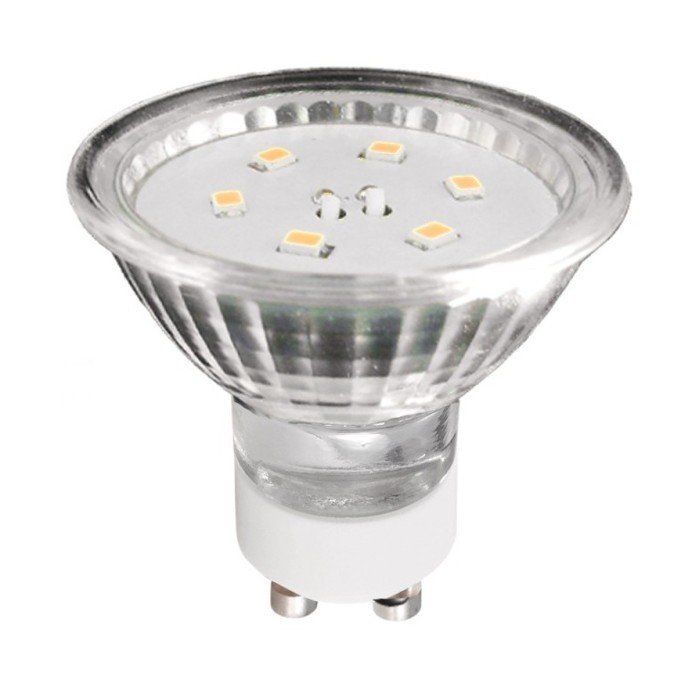 LED bulb ART, GU10, 1.2W, 110lm, cold color