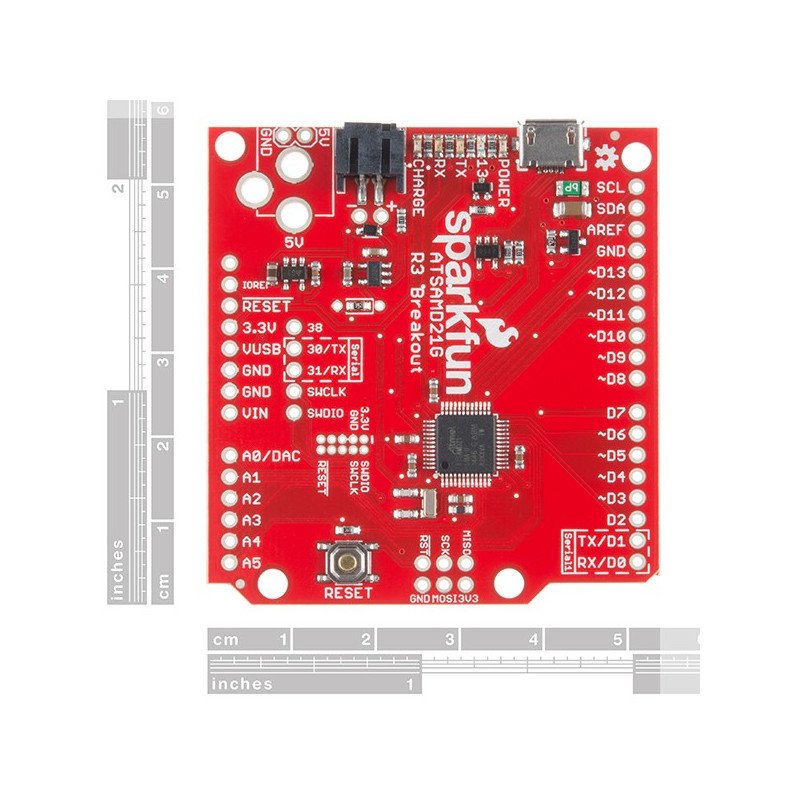 SAMD21 SparkFun - compatible with Arduino