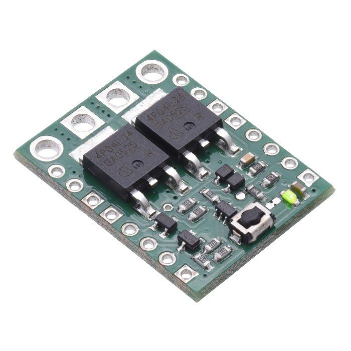 Large Push MOSFET switch HP 4.5-40V - with protection against reverse current