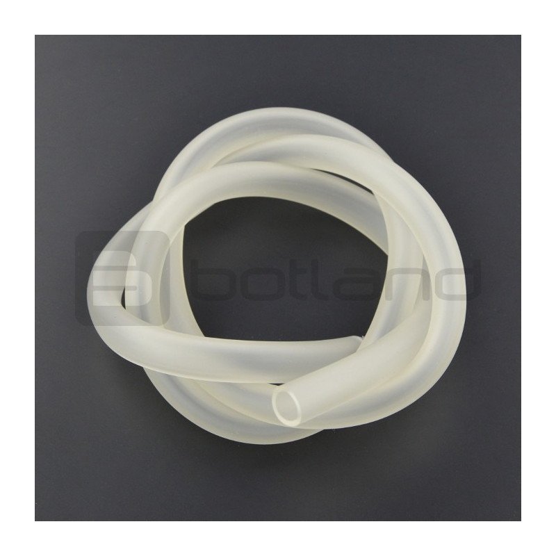 Silicone softened laboratory hose A-08 9mm / 7mm - 1m