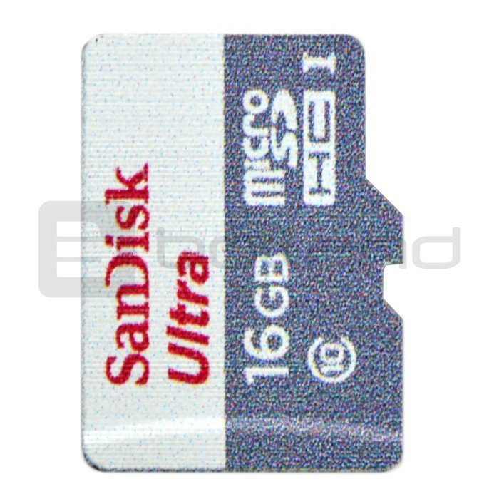 SanDisk Ultra micro SD / SDHC 16GB 320x UHS-I Class 10 memory card without adapter